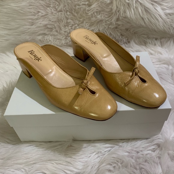 Rouje Ingrid Mules US size 7 (French 38) - Picture 6 of 10